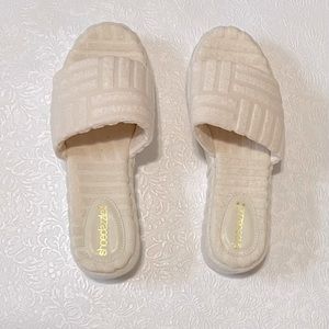 JustFab Gina Platform Slide Sandal